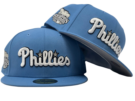 Philadelphia Phillies 2008 All Star Game Sky Blue New Era Fitted Hat