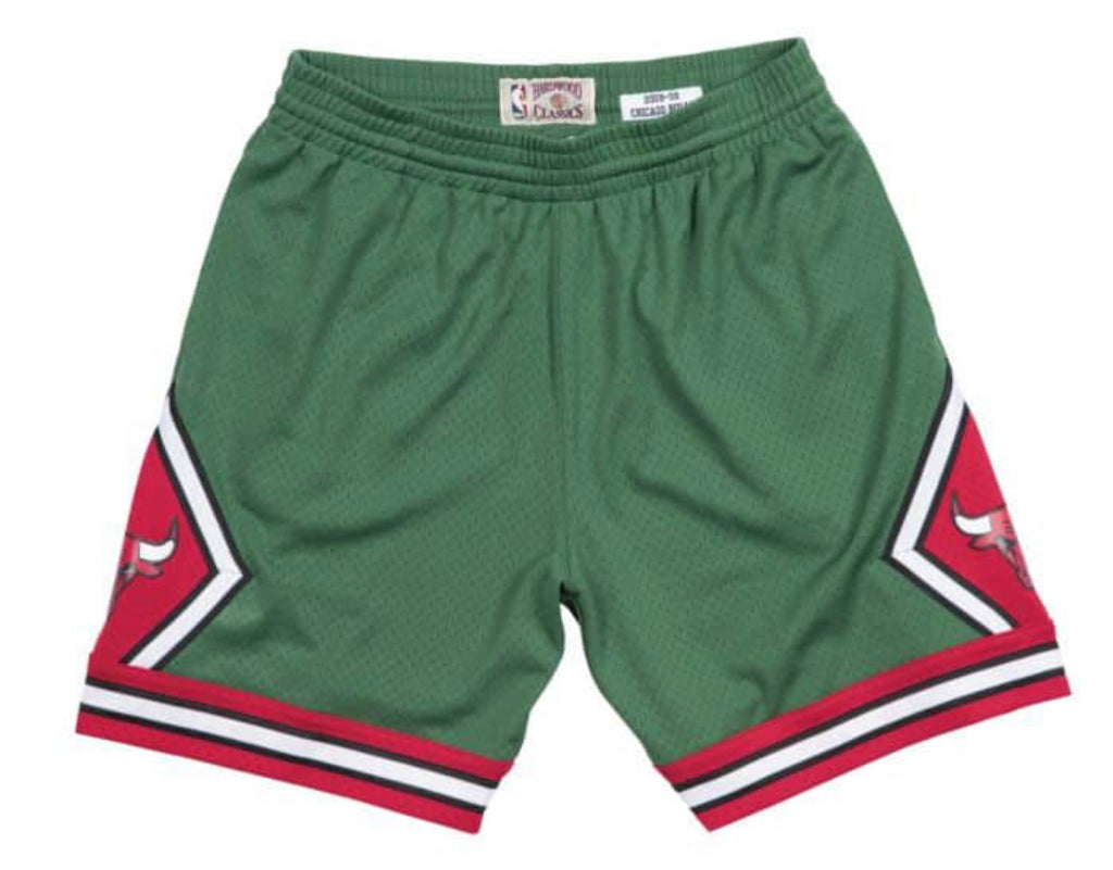 Chicago Bulls Green Week 2008-09 Mitchell and Ness Swingman Jersey