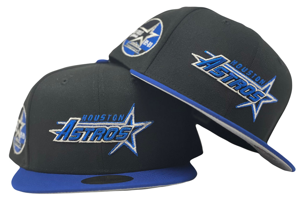Houston Astros 35th Anniversary Black/ Royal New Era Fitted Hat