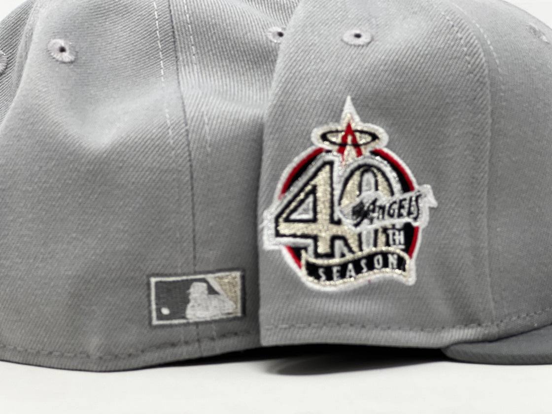 Los Angeles Angels 40th Anniversary New Era Fitted Hat