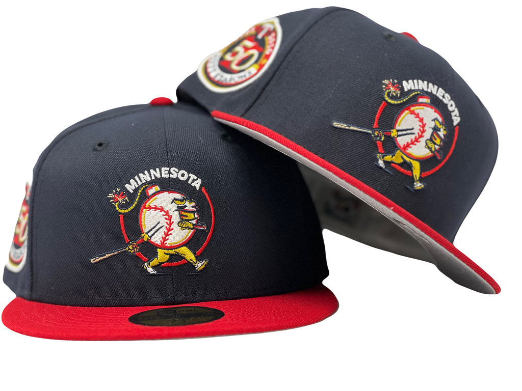 Minnesota Twins Bomb Squad 50th ANNIVERSARY 59Fifty New Era Fitted Hat