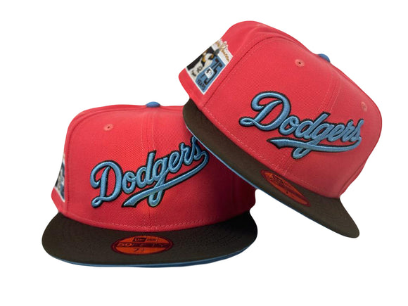Los Angeles Dodgers 60th anniversary Green Brim New Era Fitted Hat – Sports  World 165
