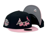 ST. LOUIS CARDINALS 129 ANNIVERSARY GRAY BRIM NEW ERA FITTED HAT
