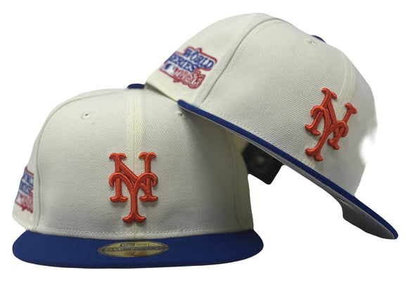 NEW YORK METS 1986 WORLD SERIES NEW ERA FITTED HAT