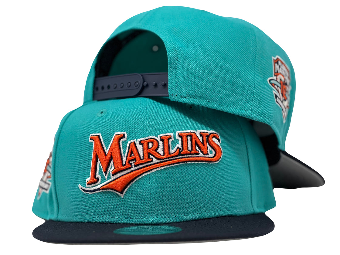 FLORIDA MARLINS 10TH ANNIVERSARY NEW ERA SNAPBACK HAT