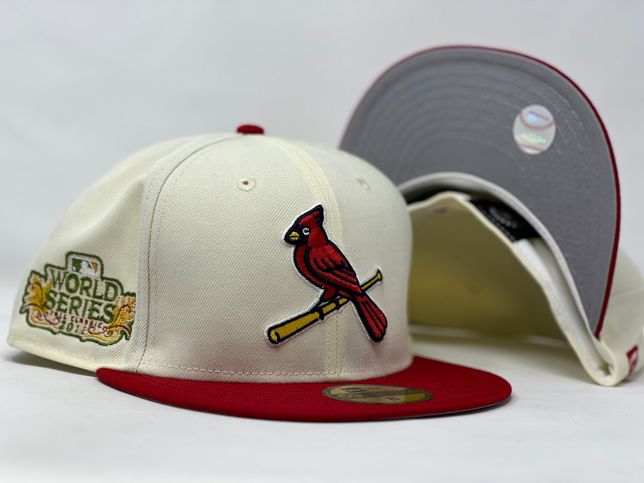 ST. LOUIS CARDINALS 2011 WORLD SERIES NEW ERA FITTED HAT – Sports