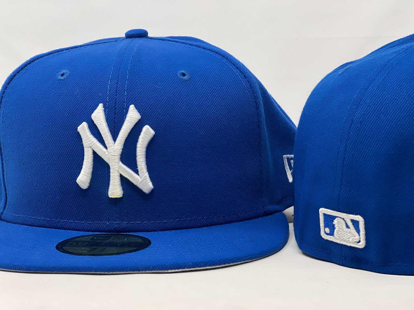 New York Yankees Light Royal Gray Brim New Era Fitted Hat