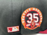 Seattle Mariners 35th Anniversary 59fifty Gray Brim New Era Fitted Hat