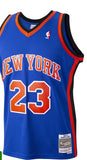 New York Knicks 1998-99 Marcus Camby Mitchell and Ness Swingman Jersey