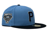 PITTSBURGH PIRATES 2006 ALL STAR GAME SKY BLUE BLACK NEW ERA FITTED HAT