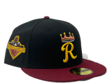 Kansas City Royals 2015 World Series Champions Black Burgundy New Era Fitted Hat