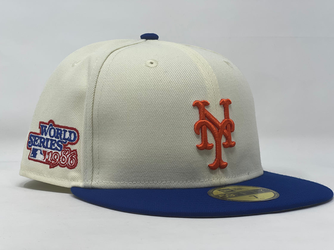 NEW YORK METS 1986 WORLD SERIES NEW ERA FITTED HAT