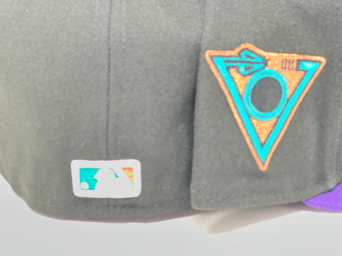 Arizona Diamondbacks City Connect Serpentine Logo Gray Brim New Era Fitted Hat