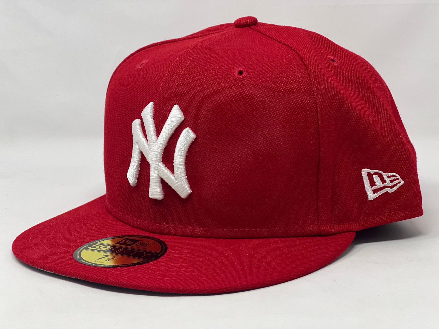 NEW YORK YANKEES RED NEW ERA FITTED HAT