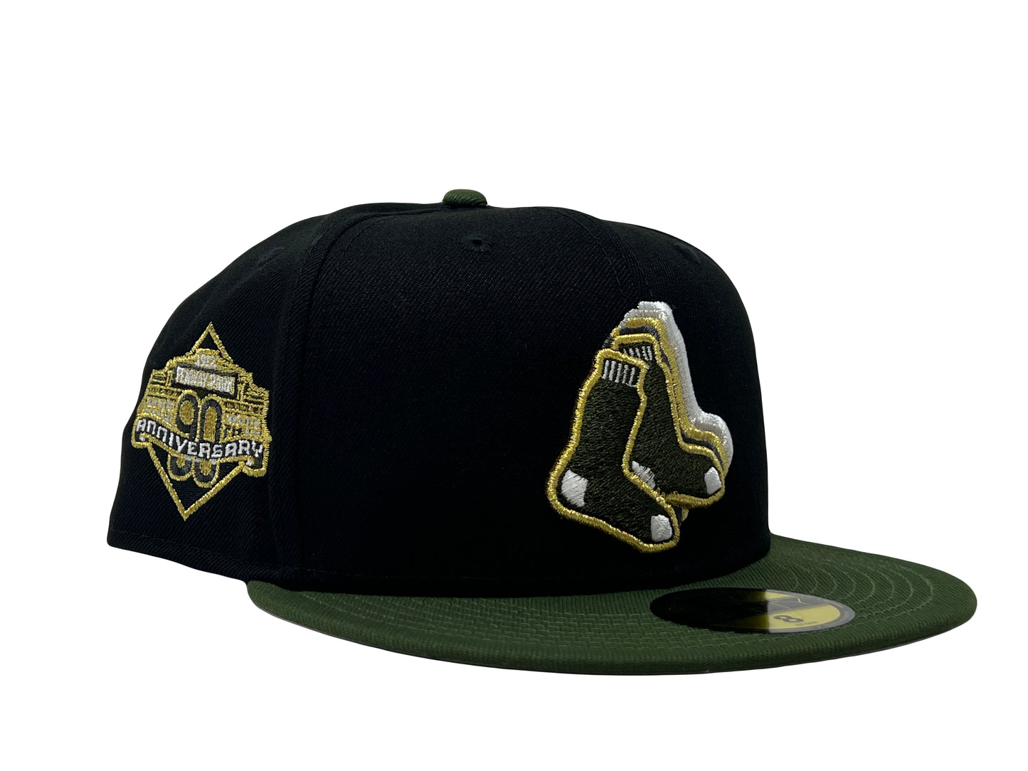 Boston Red Sox 90th Anniversay "Shadow Logo"  59fifty New Era Fitted Hat