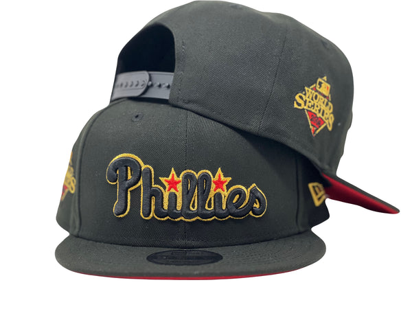 Philadelphia Phillies New Era Band 9FIFTY Snapback Hat - Gray/Red