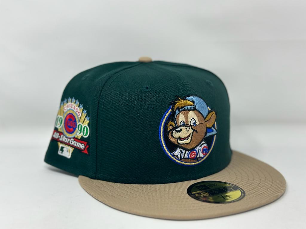 Dark Green Chicago Cubs Bear Logo New Era 59fifty New Era Fitted