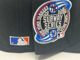 On-Field Black NY Mets Subway Series Gray Brim New Era Fitted Hat