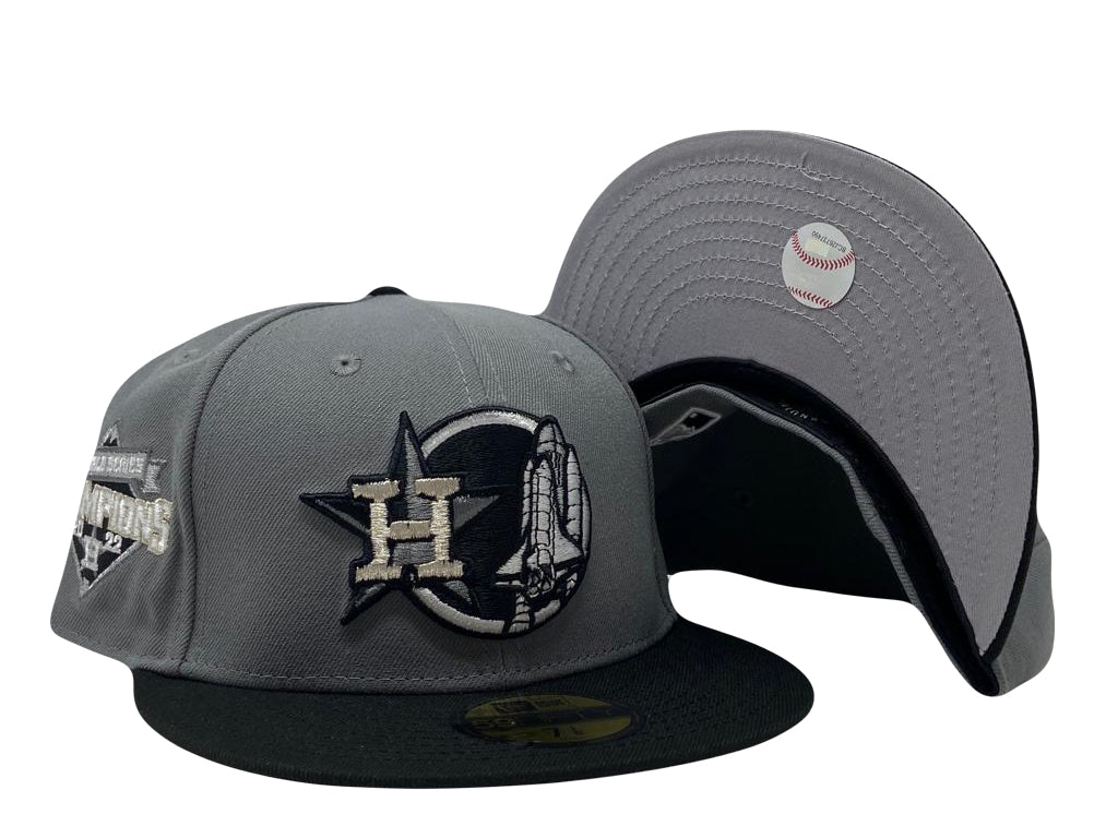 Storm Gray Houston Astros Real Tree Brim New Era Custom Fitted 