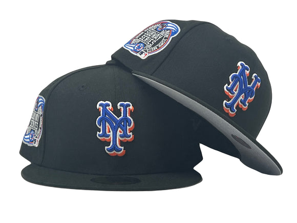 On-Field Black NY Mets Subway Series Gray Brim New Era Fitted Hat
