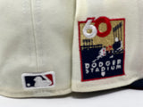 LOS ANGELES DODGERS 60TH ANNIVERSARY RED BRIM NEW ERA FITTED HAT