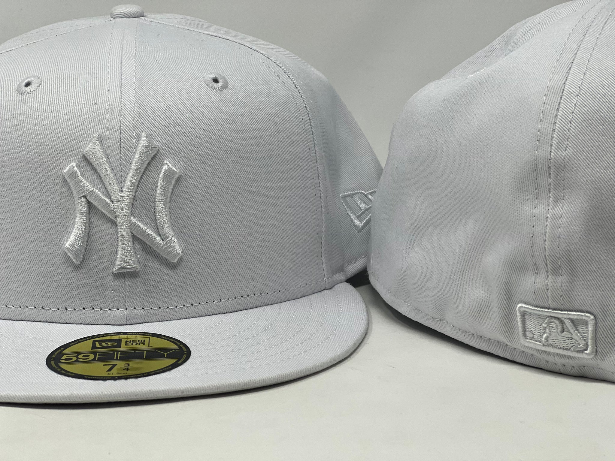 new york yankees cap white pure white