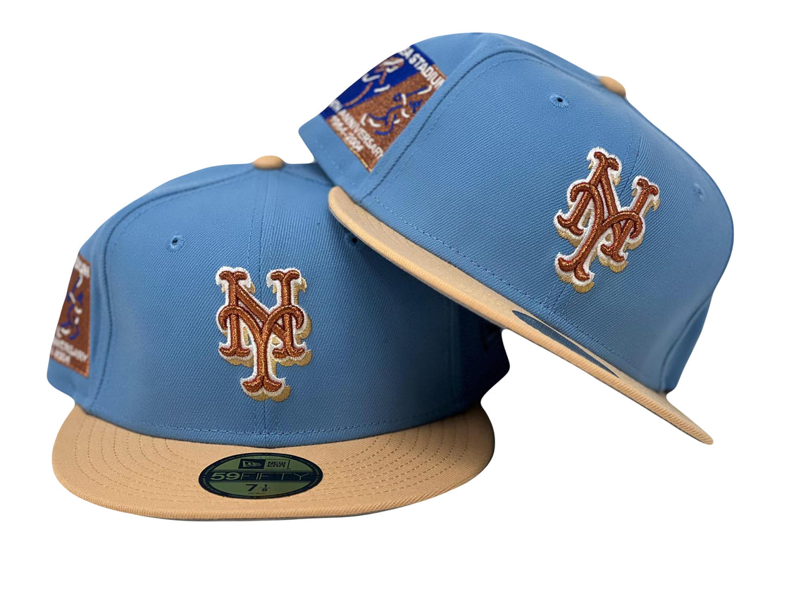 Sky Blue New York Mets Shea Stadium 5950 New Era Fitted Hat