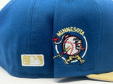 Minnesota Twins Bomb Squad Seashore Vegas Gold New Era Fitted Hat