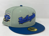 Northeastern Green LA Dodgers Jackie Robinson New Era Fitted Hat
