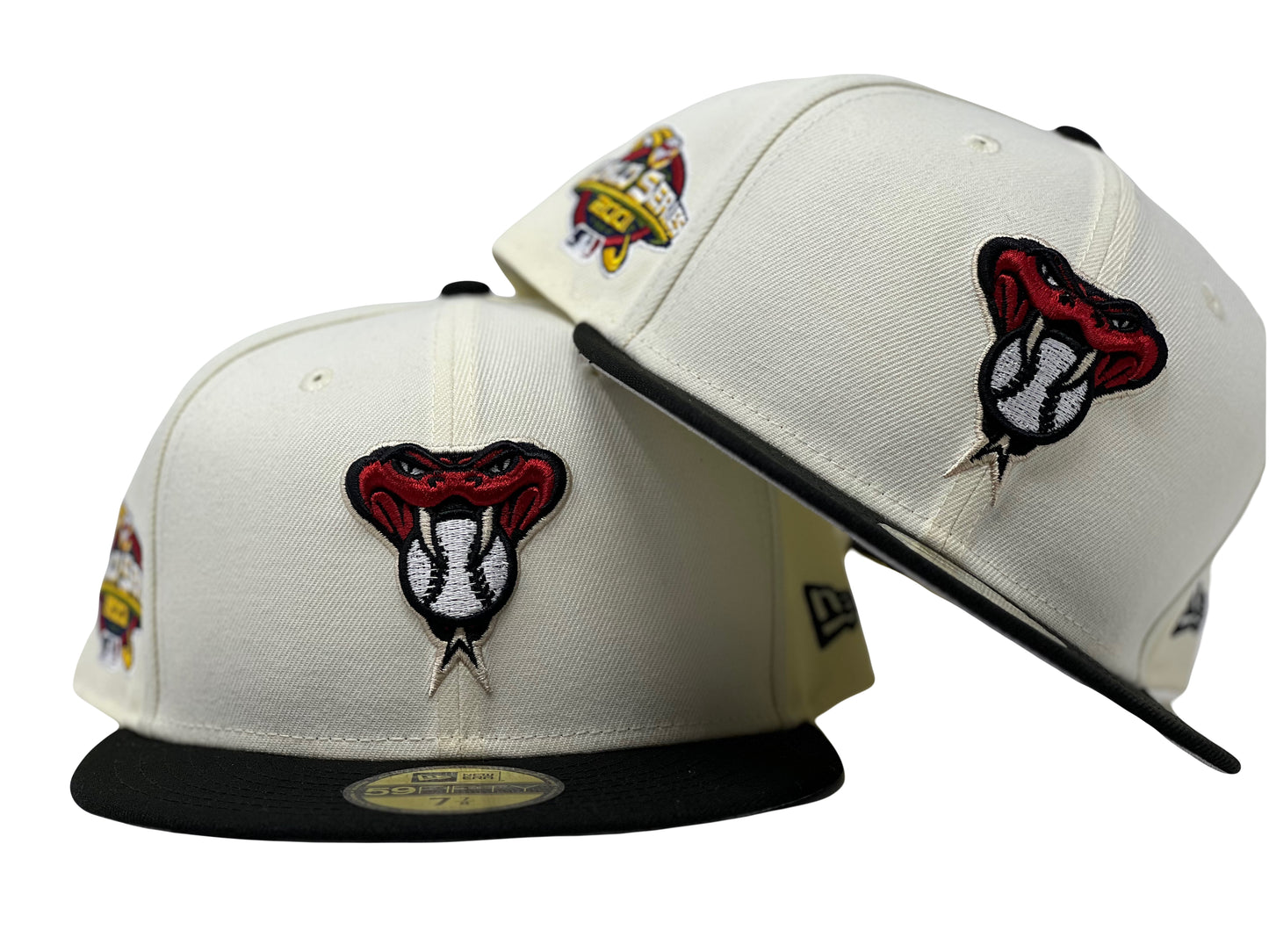 Arizona Diamondbacks 2001 World Series Gray Brim New Era Fitted Hat