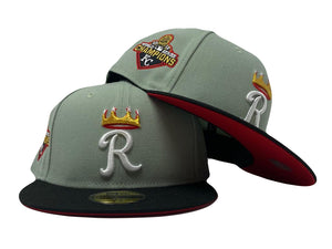 Northeastern Green & Black Kansas City Royals New Era Fitted Hat