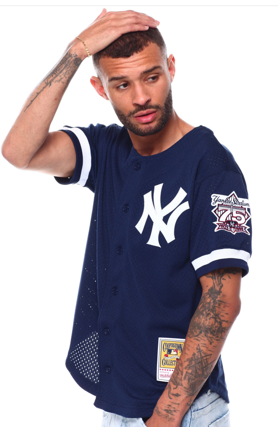 New York Yankees 1998 Derek Jeter Mitchell and Ness authentic jersey