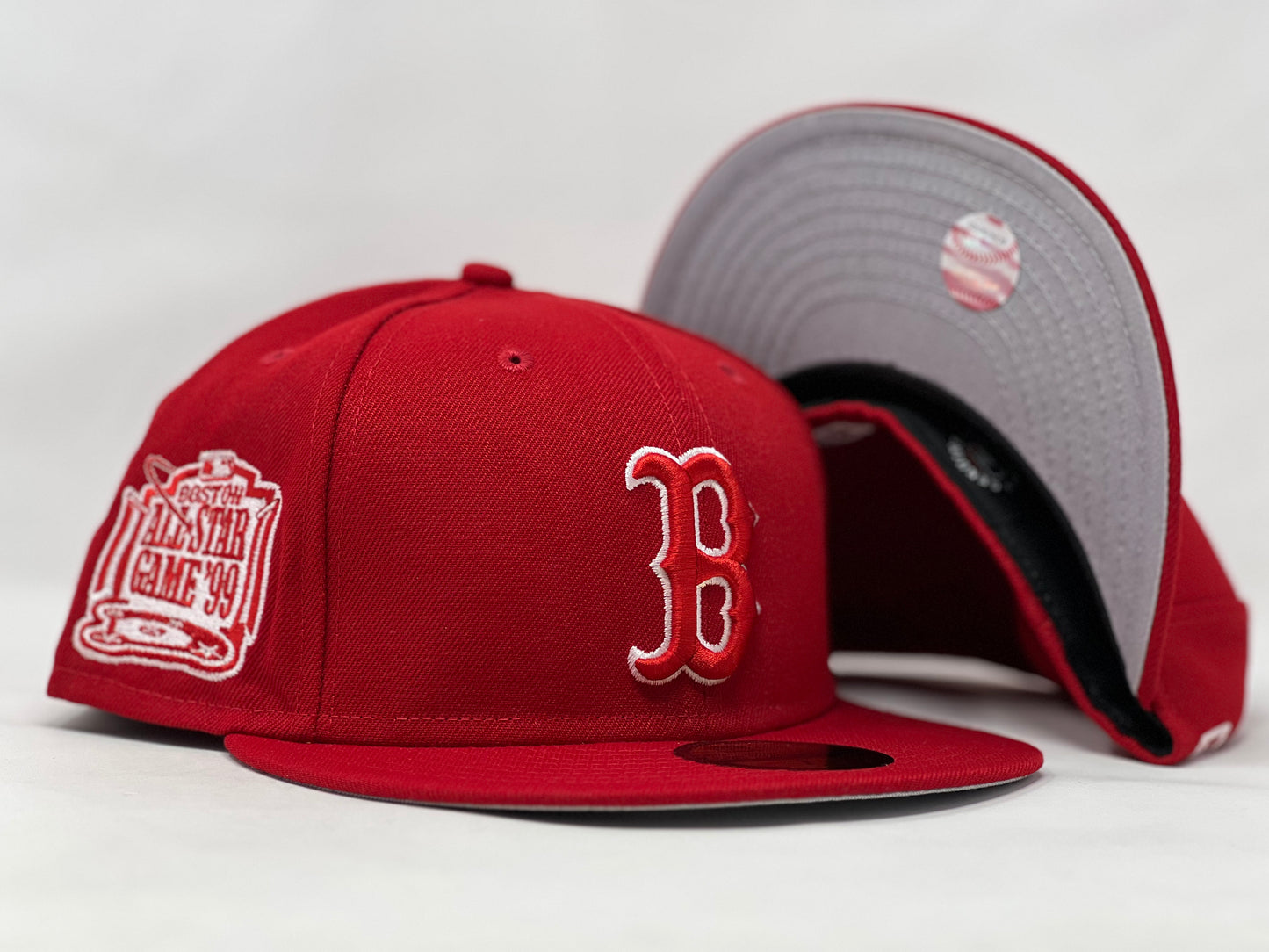 Boston Red Sox 1999 All Star Game Red 59Fifty New Era Fitted Hat