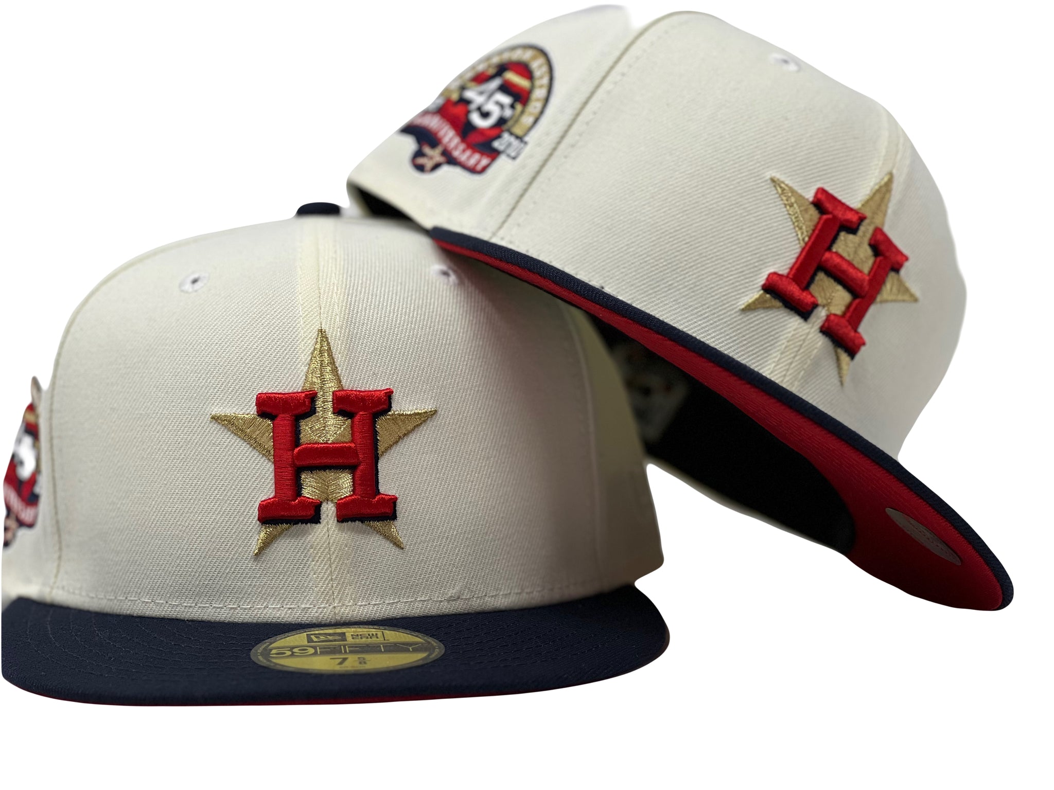 HOUSTON ASTROS 45TH ANNIVERSARY RED PURPLE BRIM NEW ERA FITTED HAT – Sports  World 165