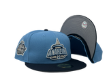 Los Angeles Angels 40th Anniversary Gray Brim New Era Fitted Hat