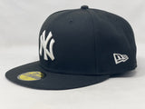 NEW YORK YANKEES BLACK NEW ERA FITTED HAT