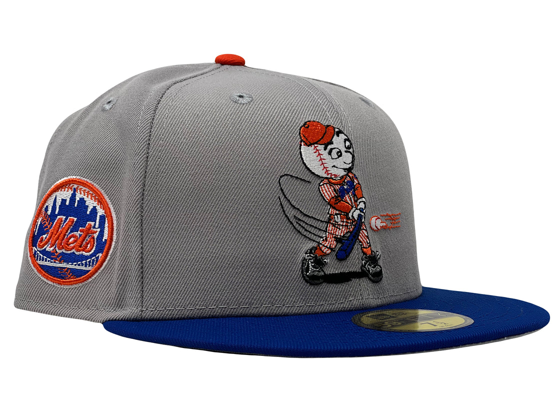 NEW YORK METS SWINGING MR. METS MAN NEW ERA FITTED HAT