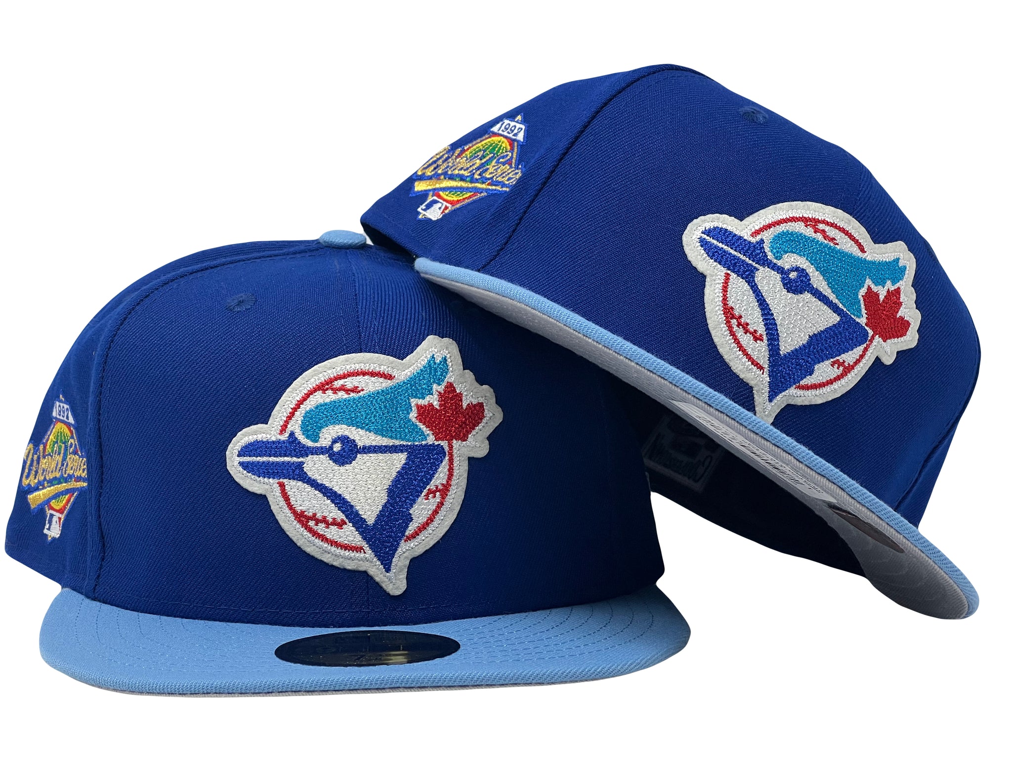 Toronto Blue Jays WORLD SERIES SIDE PATCH Fitted Hat