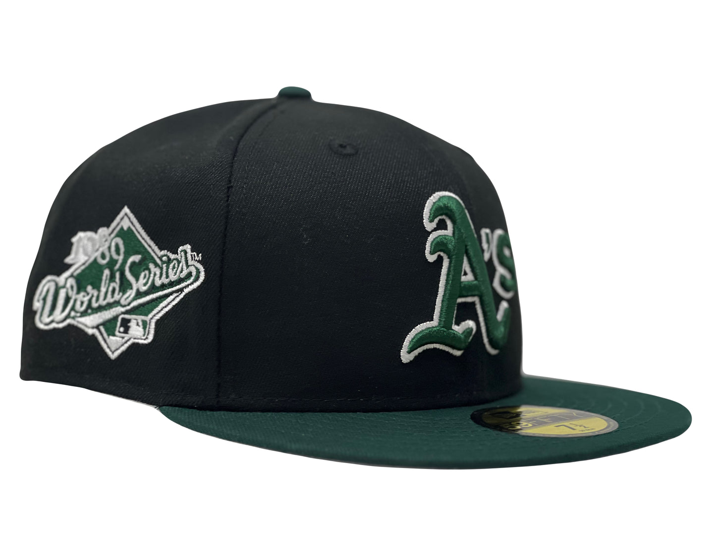 OAKLAND ATHLETICS 1989 WORLD SERIES NEW ERA FITTED HAT