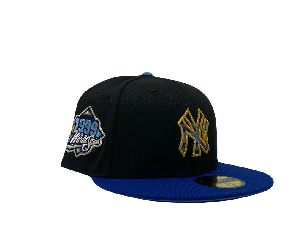 Black New York Yankees 1999 world series New Era Fitted Hat