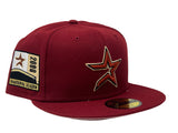 Red Houston Astros 2000 Inaugural Season New Era Fitted Hat