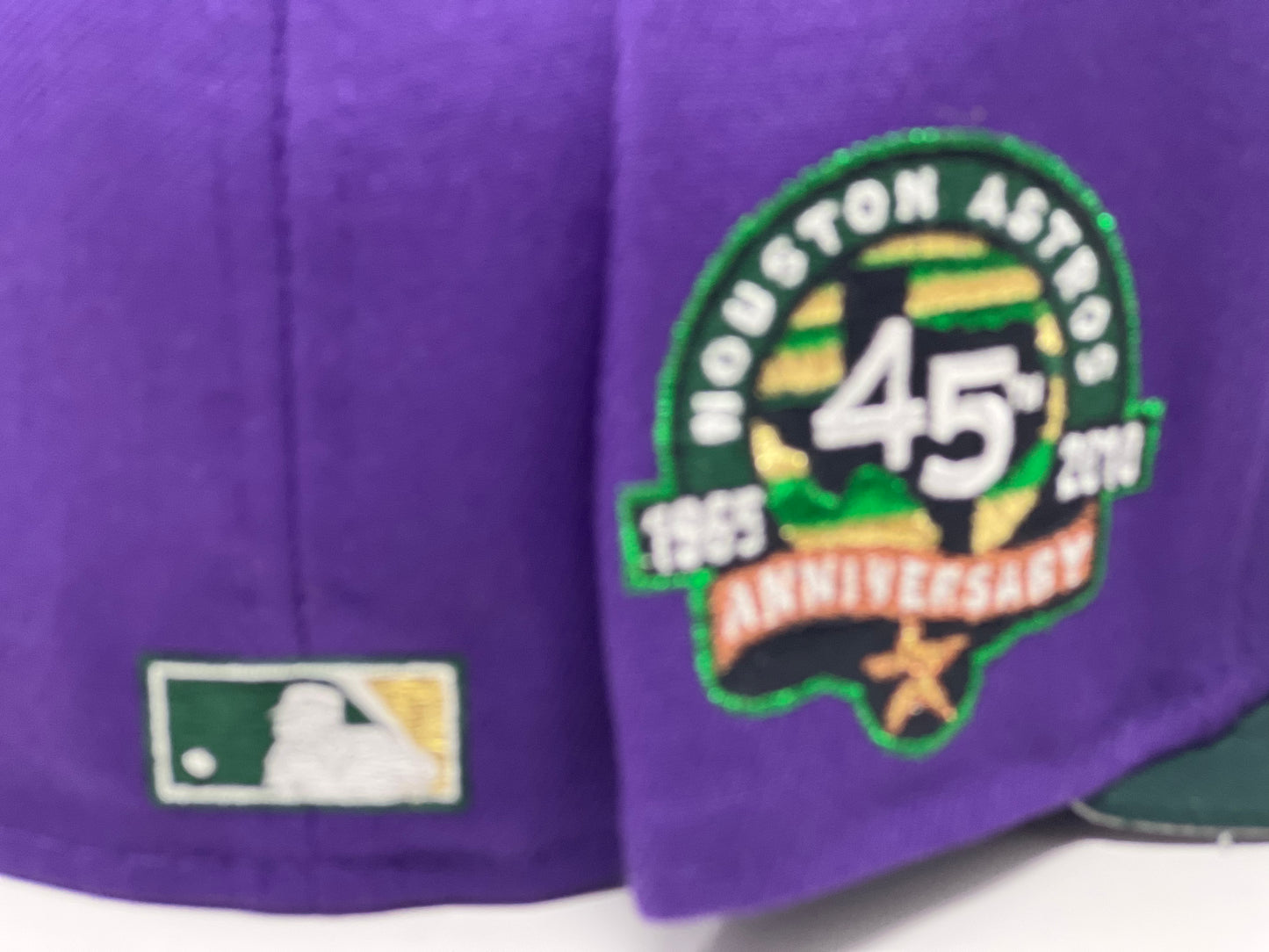 Houston Astros 45th Anniversary Purple/Green New Era Fitted Hat