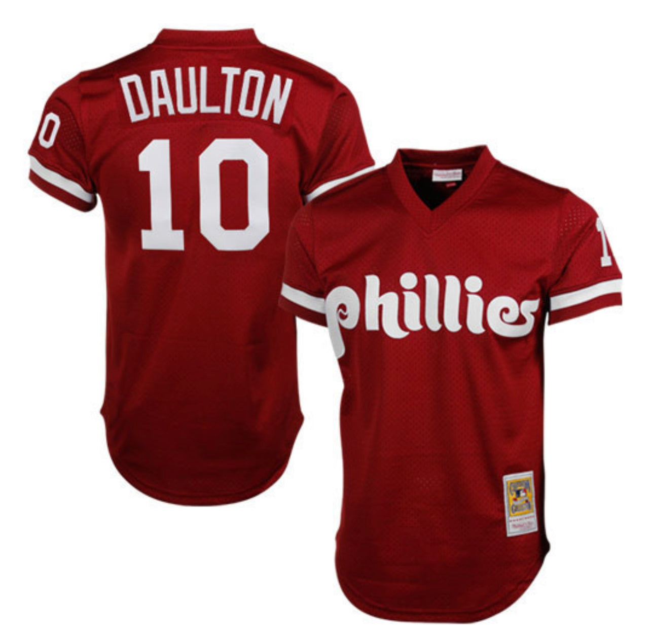 Authentic Darren Daulton Philadelphia Phillies 1991 Pullover