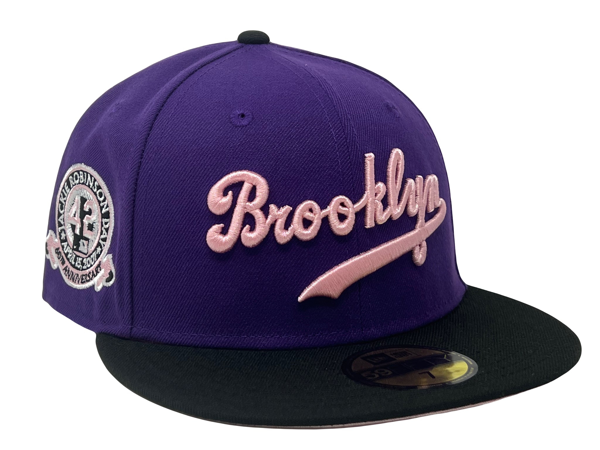 Brooklyn Dodgers Jackie Robinson 60th Anniversary Purple/ Black