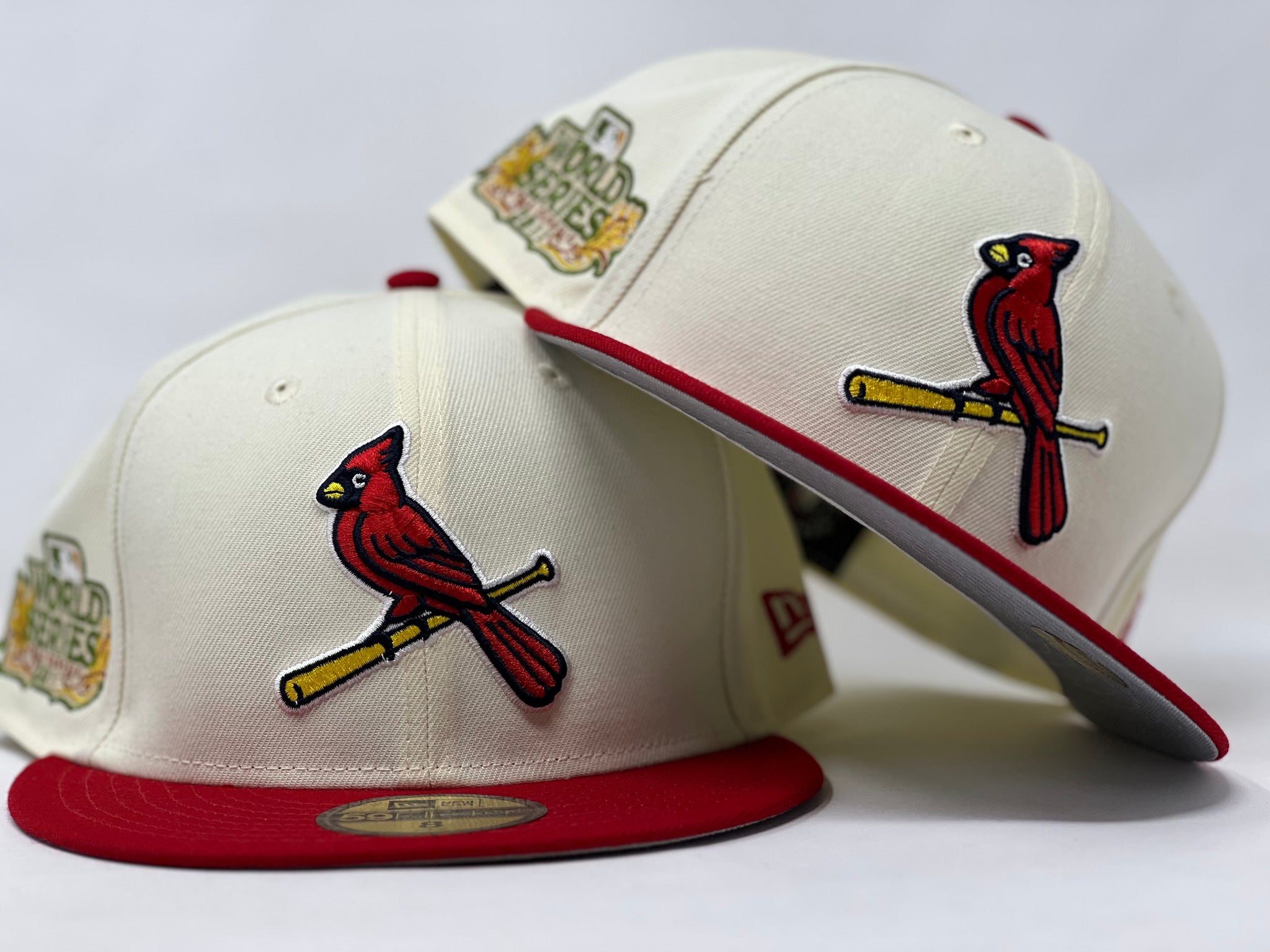 Men's New Era Pink St. Louis Cardinals 2011 MLB World Series 59FIFTY Fitted Hat