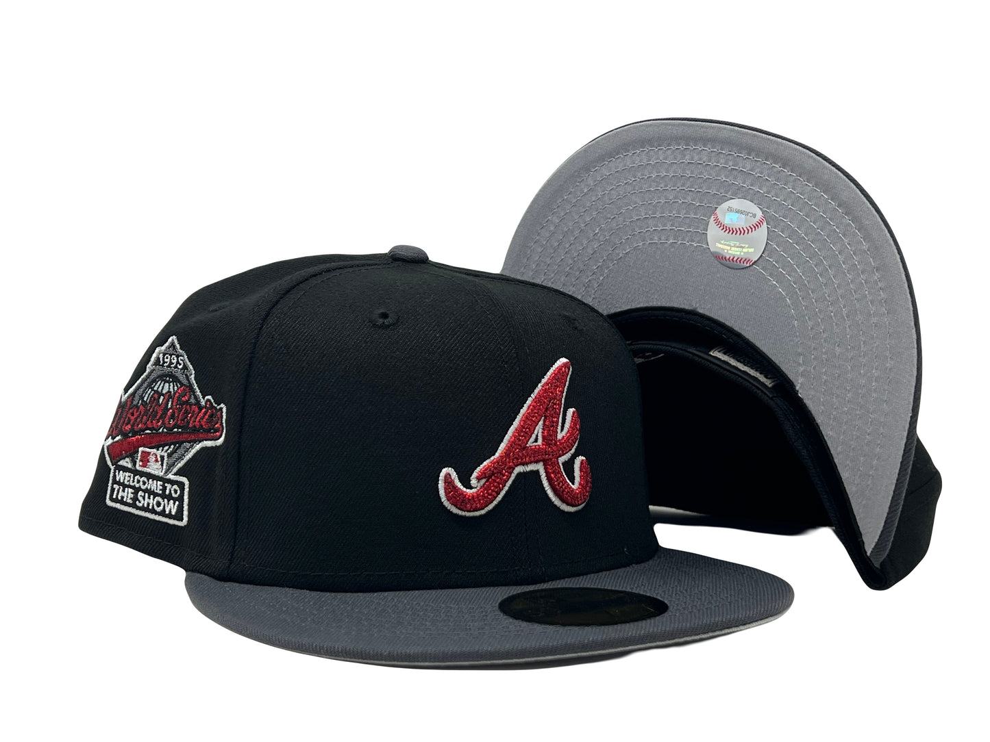 Atlanta Braves 1995 World Series "Welcome To The Show" New Era Fitted Hat