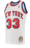 New York Knicks 1985-86 Patrick Ewing Mitchell and Ness Swingman Jersey
