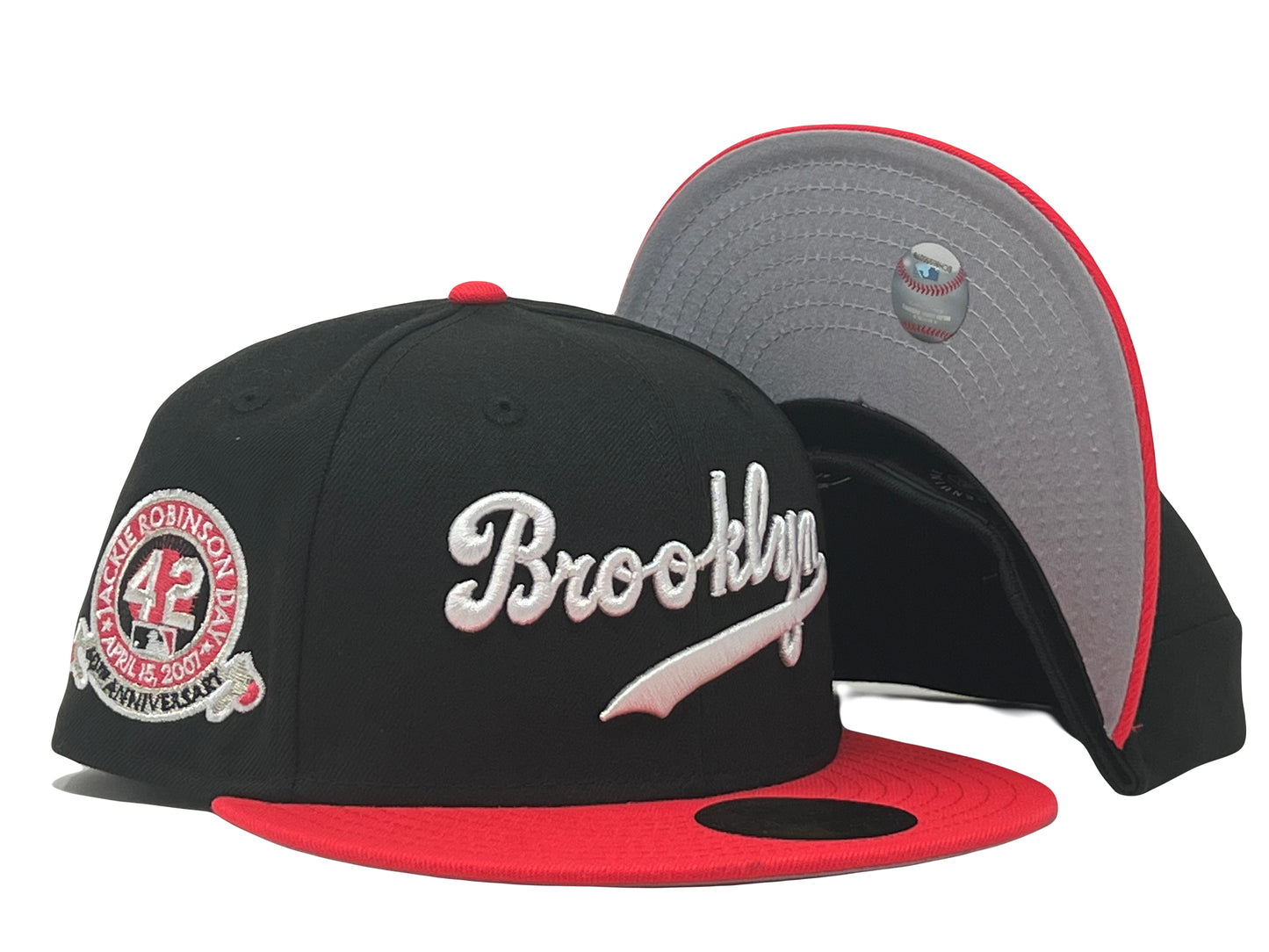 Brooklyn Dodgers Jackie Robinson 60th Anniversary New Era Fitted Hats