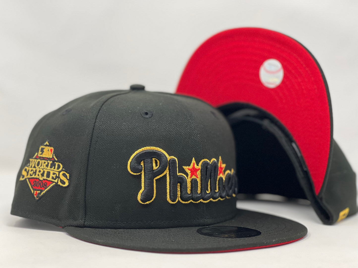 PHILADELPHIA PHILLIES 2008 WORLD SERIES NEW ERA SNAPBACK HAT