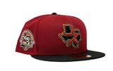 Brick Red Houston Astros 45th Anniversary New Era Fitted Hat